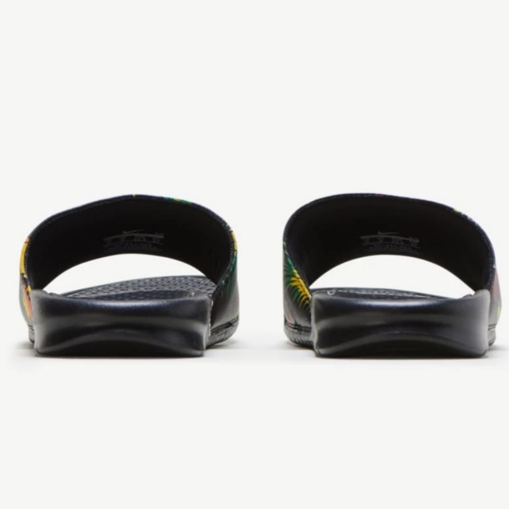 Nike Benassi JDI Print Slide Sandals Floral Unisex - Picture 2 of 5